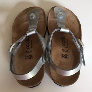 Papillio by Birkenstock silver, size 37 (6)